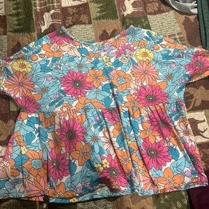 Floral Top - Multicolor